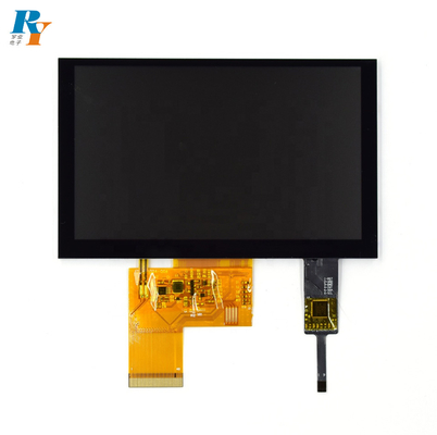 800×480 Dots Tft Lcd Display Transmissive 5.0in Touch Panel Lcd Monitor