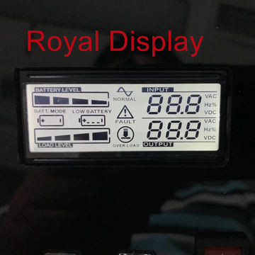 Monochrome Segment 6 Digits Custom Fuel Dispenser LCD Display