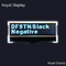 128X32 DFSTN Black Negative Cog Monochrome Graphic LCD Display