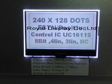 240*128 Dots Graphic LCD Module For Air Conditioner / Home Automation