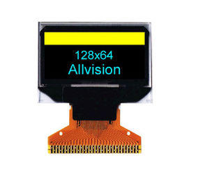 White / Blue 128x64 Oled Display Module Free Viwwing Angle 21.744×10.864mm 