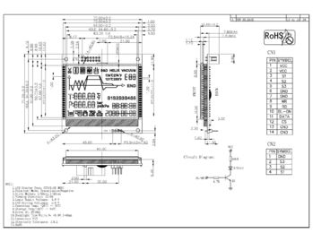 Small Lcd Panel Display , Tft Display Panel STN Negative LCD Type