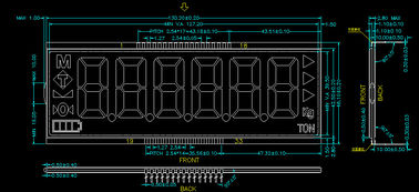 MGD0060RP01-B Lcd Touch Screen Panel With SGS / ROHS Certificate