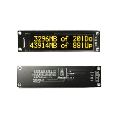 2.26&quot; OLED Display Module With 16x2 Resolution 2.26 Inch 1602 Monochrome OLED