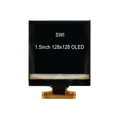 1.5&quot; 128x128 LCD OLED Display 1.5 Inch White Display Module I2C SH1107 Square OLED