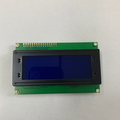Monochrome 20x4 STN Blue Character LCD Module with White Blacklight