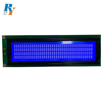 STN Blue Monochrome 40x4 Character LCD Display Module with LED Backlight