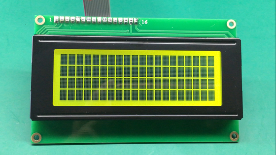 RY-C204LYILYW STN Yellow - Green Character LCD Module With SPLC780D1-021A IC