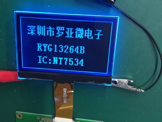 DFSTN LCD Module Transmissive Negative Monochrome 3.0v  With NT7534IC