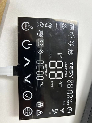 customized 7 segment led display mono white color panel meter industrial quality