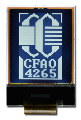 1.0'' Graphic LCD Module FSTN 42*65 Negative 12h St7565r Cfao4265A 100% Replicate Wide Temperature Customize