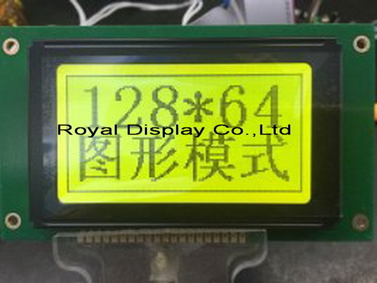 128*64 Graphic STN LCD Module With LED Back Light Monochrome 20 Pin ST7565 3.5v Industrial Display