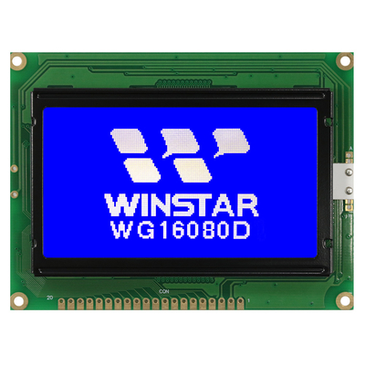 160*80 Graphic LCD Module FSTN LC7981 5.25v With Back Light Wide Temperature Industrial Display