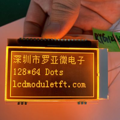 RYG1286407 128x64 Dot Matrix LCD Module FSTN Positive White Backlight ST7565P Driver