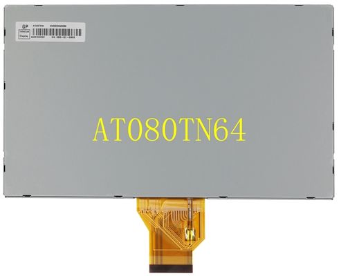 AT080TN64 8.0-inch TFT LCD Display  800x480 Resolution  24-bit RGB Interface  450 nits