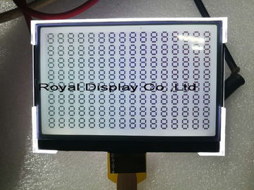 12864 Stn COG Lcd Module Blue Negative Industrial LCD Screen Transmissive