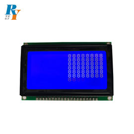 Mono COB Transmissive STN Blue Graphic LCD Module LCD Segment Display 128x64 Dots