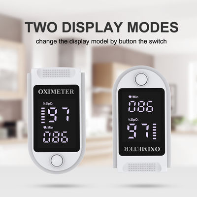 Blood Saturation 250bpm 128x64 dots Finger Pulse Oximeter 0.96" OLED