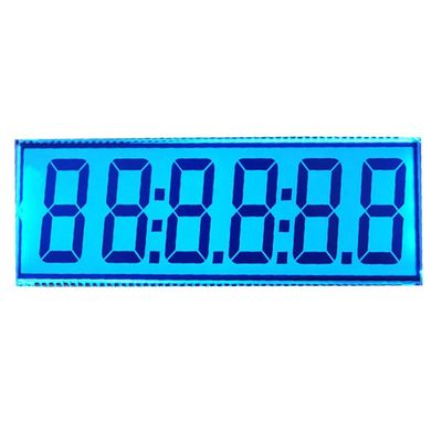 7 Segment 5V 6 Digit Fuel Dispenser LCD Display TN Positive