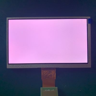 7 Inch 1024*3(RGB)*600 Lvds IPS I2c TFT LCD Display With CTP Muti-Color LCD