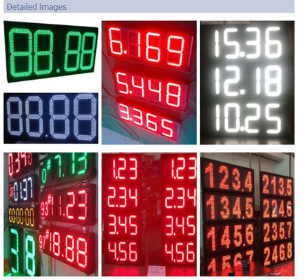 Polarizer Film 7 Segment LED Display Digital TN/STN/FSTN Monochrome 4in