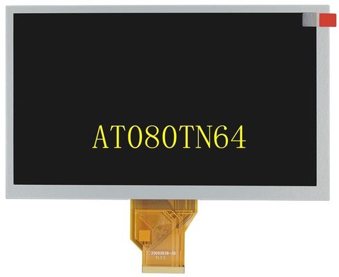 At080tn64 Innolux 8" LCM 800X480 RGB-stripe Automotive Display LCD Panel
