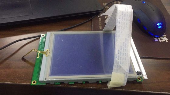 High Quality FSTN 320*240dots Blue Background LCD Graphic COB LCD Display with Blue Wording
