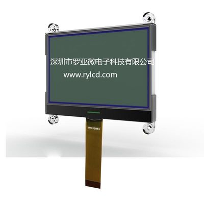LCD Manufacturer Graphic 128×64dots Mon FSTN St7565r Power Supply 3V Graphic FPC Positive LCD Display 12864Cog