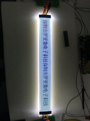 Custom Dot Matrix LCD 372×32 dots FSTN Display Screen Transflective Positive Mono Graphic LCD Module With Blacklight