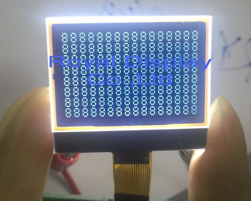 12864 dots RoHS FSTN 128X64 St75665r with White Blacklight Controller LCD display screen panel