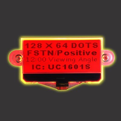 128X64dots graphic lcd display module factory wholesale 12864 lcd display Blue Yellow-green