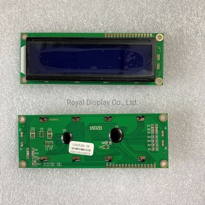 COB 5.0V 1602 Dots Character LCD Module St7066 With White Backlight
