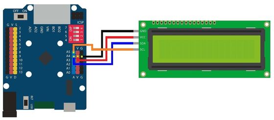 Character Stn1602 16X2 COB LCD Display Module 80X36mm Outline