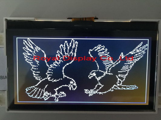 192X64 Resolution Positive Transflective Custom LCD Display in Stock