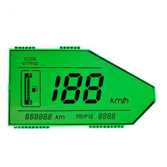 7 Segment Motorcycle Speedometer TN LCD Display Transflective Positive RY013