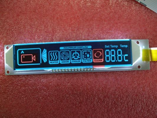 12864 Stn RoHS FSTN Positive LCD Display 1/9 Duty For Input Battery