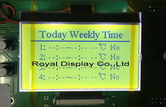 180X100 Dot RYG180100A Graphic COG LCD Module FSTN STN Postive ISO