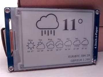 250X122 4.2 Inch Esl E Ink Display Epaper Screen for display COG TFT 131DPI Segment Digital