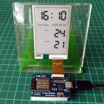 COG COF 250×122 E lnk Epaper Screen Electronic Paper Display Module SGS Active Matrix Electrophoretic Display