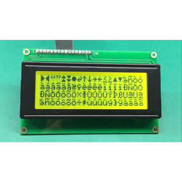 Amber Backlight Alphanumeric LCD Display 20X4 Dot Stn Yg Character
