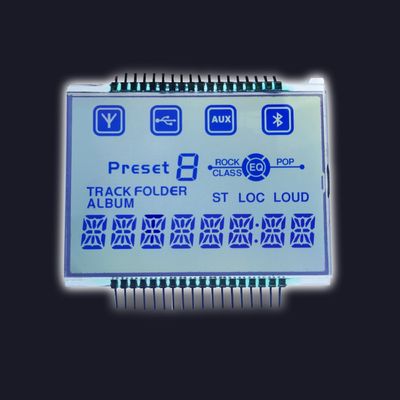 REACH 3.3V FSTN 7 Segment LCD Display Matrix Character LCD Graphic Panel