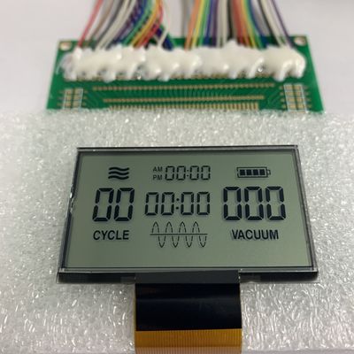 HTN Monochrome Segment LCD Display FPC LCM For Electric Breast Pump