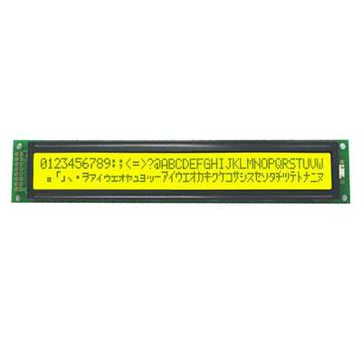 Parallel FSTN Character Lcd Module 5.25V Logic Stn 40X2 Monochrome LCD Module