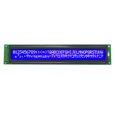 Parallel FSTN Character Lcd Module 5.25V Logic Stn 40X2 Monochrome LCD Module