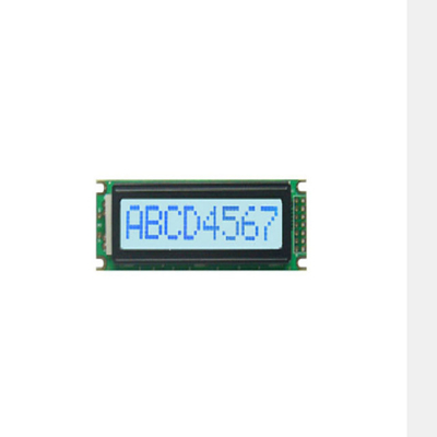 MPU Stn COB LCD Display 8X1 Character FSTN Positive With White LED Backlight