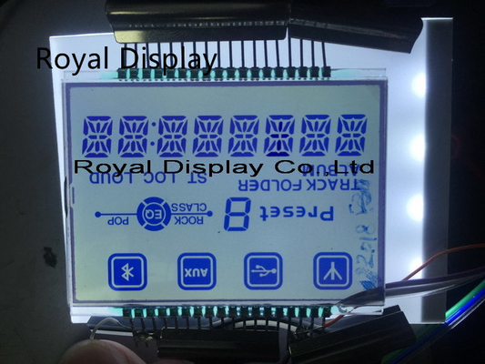 Customized 7 Segment Graphic LCD Display For Radio Communications Equipment