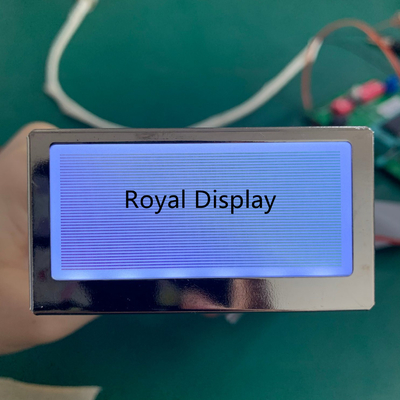 192X80 FSTN Dot Matrix LCD Transflective Positive 90mA Backlight