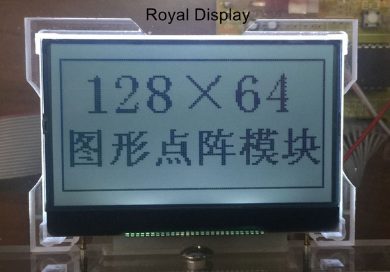 128x64 Dot FSTN COG LCD Display With LED Backlight