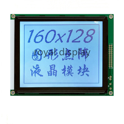 160x128 Dots STN FSTN Graphic COB T6963C Driver IC Lcd Display Module