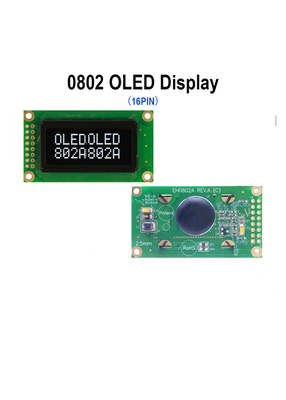 8X2 Character LCD Module Display Parallel Serial SPI With Optional Color